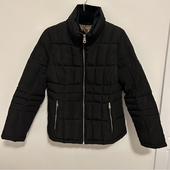 MARC NEW YORK QUILTED BLACK PUFFER JACKET WATER RESISTANT SIZE MEDIUM - Picture 1 of 11